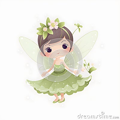 Graceful fairy tale artwork Stock Photo