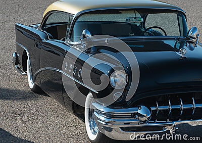 Graceful lines of a classic Buick Editorial Stock Photo