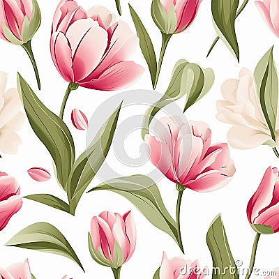 Graceful watercolor floral artwork Stock Photo