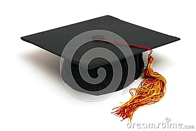 Grad Hat Stock Photo