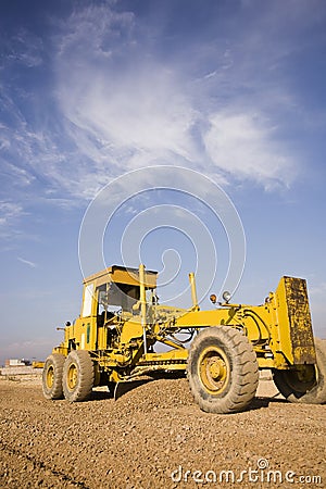 Grader Stock Photo