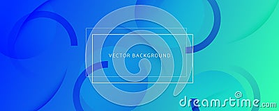 Gradient Background. 3d Fluid Shapes. Vivid Dynamic Movement. Minimal Texture. Vector Illustration