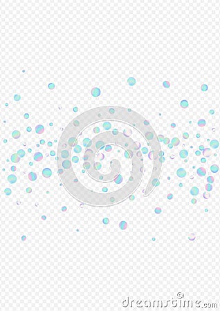 Gradient Confetti Happy Transparent Background Stock Photo