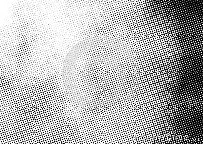 Gradient halftone dots vector texture overlay Vector Illustration