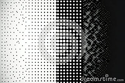 Gradient halftone texture overlay monochrome, abstract, textures Cartoon Illustration