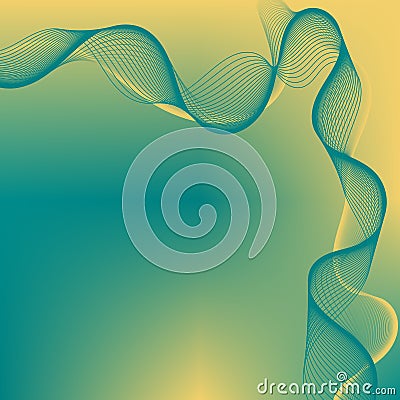 Gradient mesh abstract background. Blurred backdrop with simple muffled colors. Vector Illustration