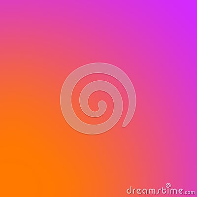Gradient orange background. Lower left light. Smooth color transition. Abstract vector art. Vector Illustration