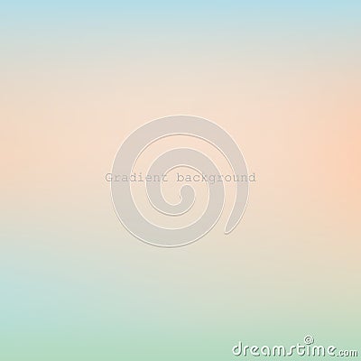 Gradient pastel background Vector Illustration