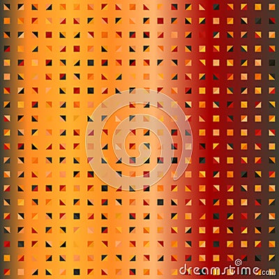Gradient triangle pattern. Seamless vector Vector Illustration