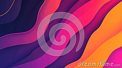 gradient-based web banners featuring bold color transitions and dynamic geometric Stock Photo