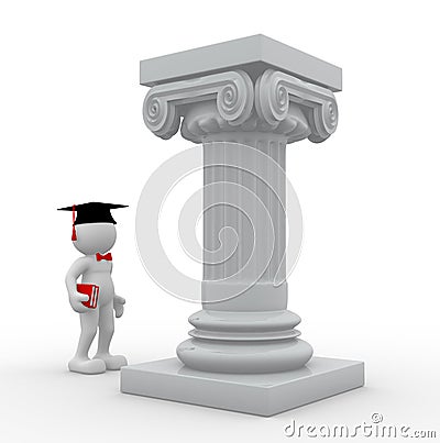 Graduate Stock Photo