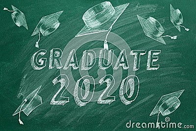 Graduate 2020 Stock Photo