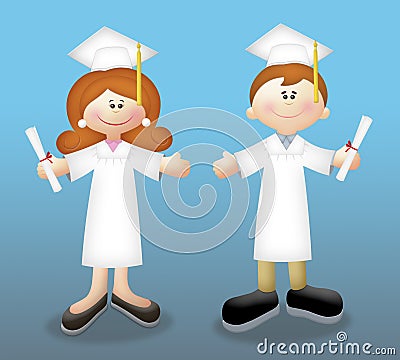 Graduates Stock Photo