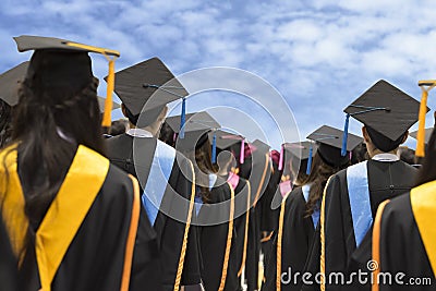 Graduates Editorial Stock Photo