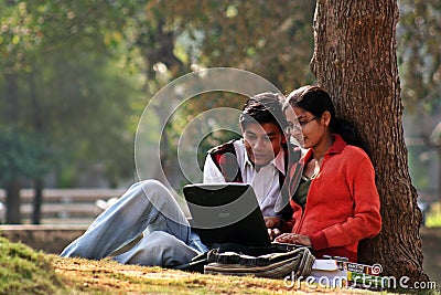 Graduating students Editorial Stock Photo