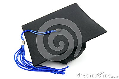 Graduation cap Stock Photo