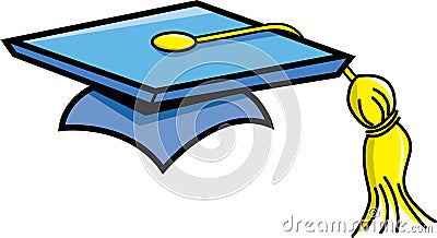 Graduation Cap Vector Illustration