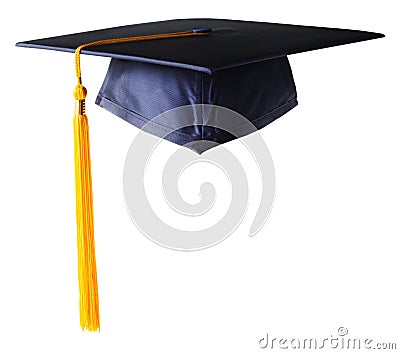 Graduation Cap Stock Photo