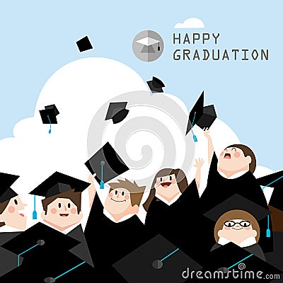 Graduation ceremony Stock Photo