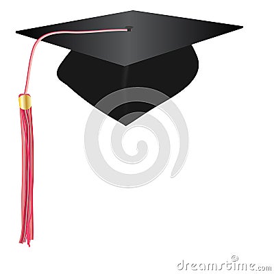 Graduation hat Vector Illustration