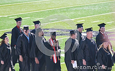 Graduation, Northwestern Oklahoma State University Editorial Stock Photo