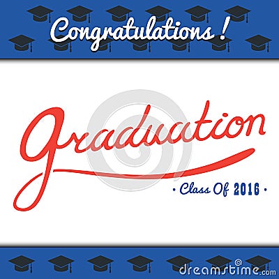 Graduation Vector template Party, Congrats, Celebrate, High School.College Set.Celebration of finishing . Minimal Vector Illustration