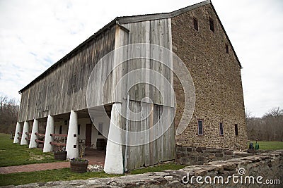 Graeme Park colonial farm Editorial Stock Photo