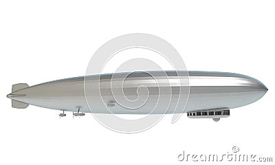 Graf Zeppelin Cartoon Illustration