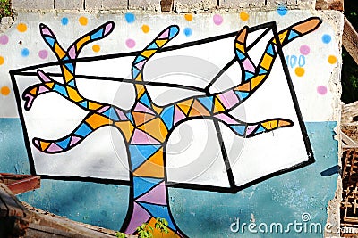 Graffiti Stock Photo