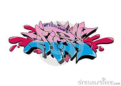 Graffiti Hope Vector Illustration