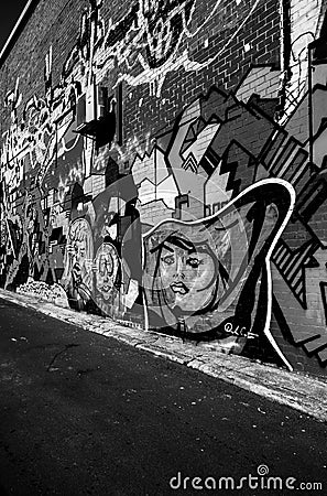 Graffiti Photography Editorial Stock Photo