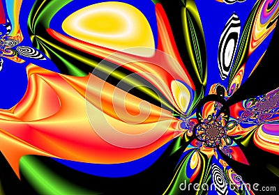 Grafik design art Abstract colorful painting Pictures new art Stock Photo