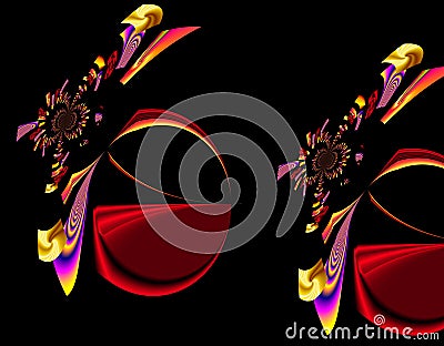 Grafik design art Abstract colorful painting Pictures new art Stock Photo