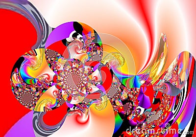 Grafik design art Abstract colorful painting Pictures new art Stock Photo