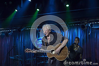 Graham Russell of Air Supply performs at B.B. King blues club an Editorial Stock Photo