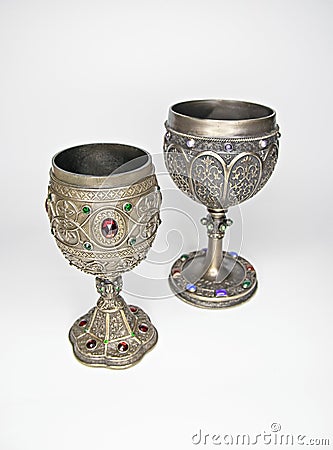 The Holy Grail Chalice Cup Of Life Stock Photo