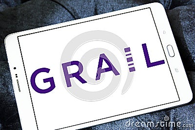 Grail life sciences company logo Editorial Stock Photo