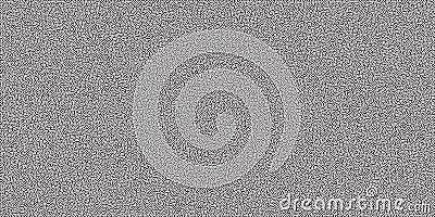 Grain noise background of dots pattern with texture effect, abstract vector. Grainy noise gray background Vector Illustration