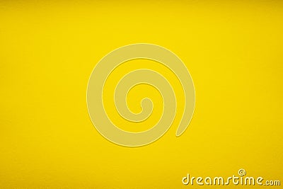Grain yellow paint wall or yellow paper background or texture Stock Photo