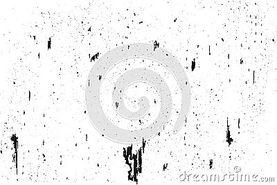 Grainy surface texture vector on a white background. Black and white dusty grunge effect for backgrounds. Grimy concrete texture Vector Illustration