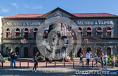 Gramado Mundo a Vapor Brazil Editorial Stock Photo