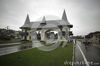 Gateway Portico Entrace Editorial Stock Photo