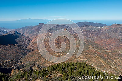 Hiking Gran Canaria Stock Photo