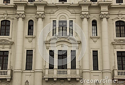Gran Hotel Bolivar Stock Photo