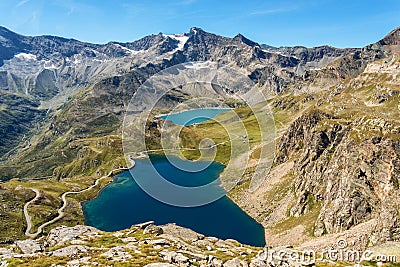 Gran Paradiso National Park in Italy Editorial Stock Photo