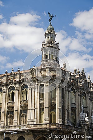 Gran Teatro of La Havana, Cuba. Stock Photo