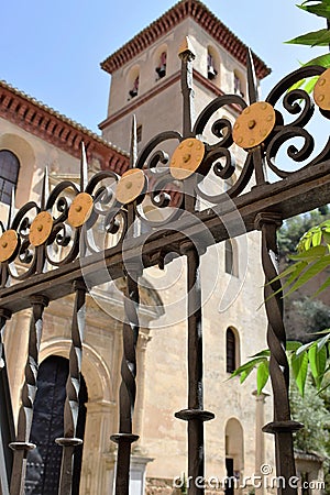 Granada great historic city of Spain-Andalusia, Old Town Stock Photo