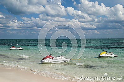 Grand Bahama Island Taino Beach Stock Photo