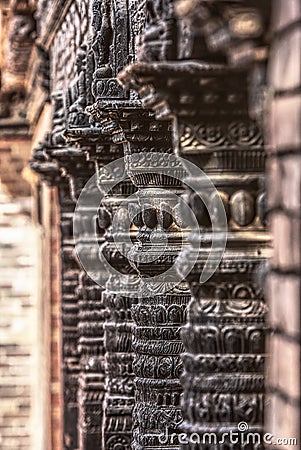 Grand Boudha Stupa Top Tower Durbar Square Stock Photo