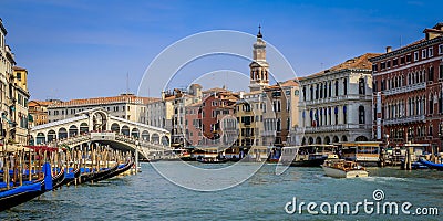 The Grand Canal Editorial Stock Photo